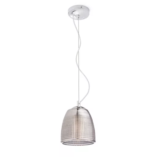 AZRIA závěsná kouřové sklo 230V LED G9 5W