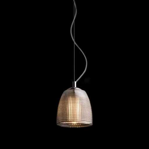 AZRIA závěsná kouřové sklo 230V LED G9 5W