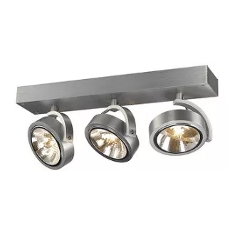 KELLY III nástěnná česaný hliník 230V LED G53 3x15W