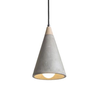RENDL R12380 HEIDI függőlámpatest, dekoratív beton/fa