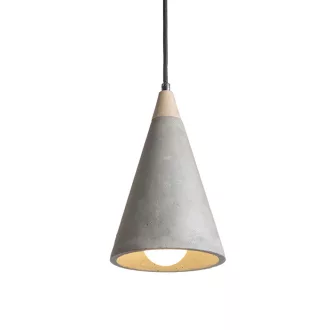 HEIDI závěsná beton/dřevo 230V LED E27 11W