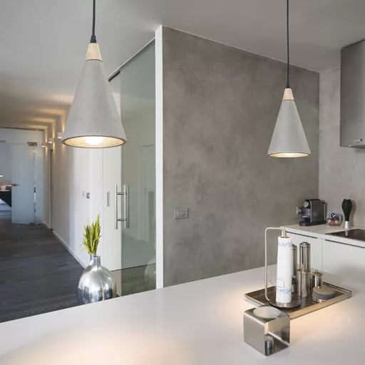 HEIDI závěsná beton/dřevo 230V LED E27 11W