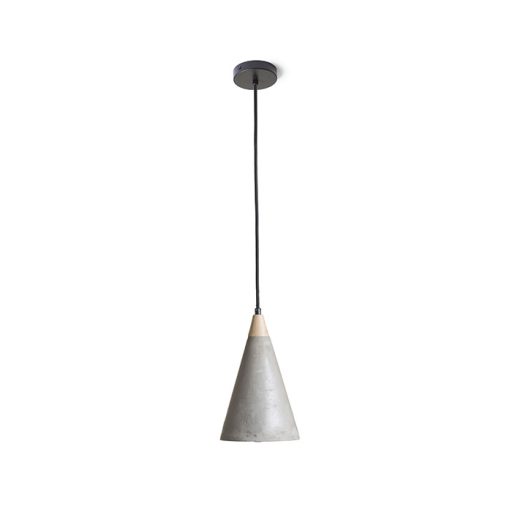RENDL R12380 HEIDI függőlámpatest, dekoratív beton/fa