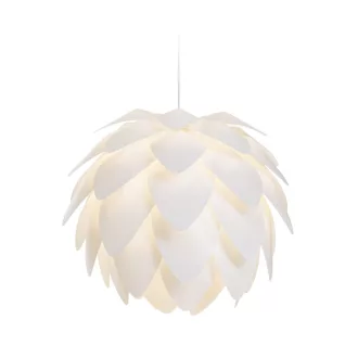 ENCOMBRE závěsná bílé PVC 230V LED E27 15W