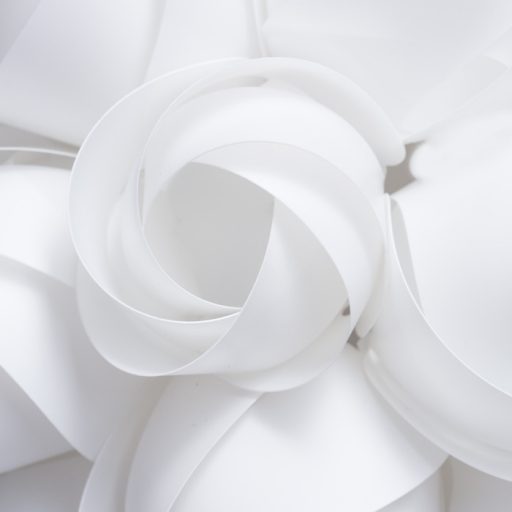 RENDL R12384 COCO függőlámpatest, dekoratív fehér PVC