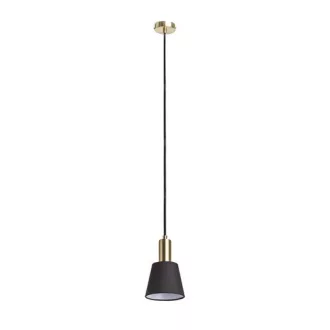 ICAR závěsná černá/zlatá 230V LED E27 11W