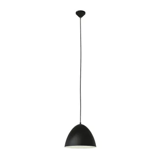MERYLYN 34 závěsná černá/bílá 230V E27 28W