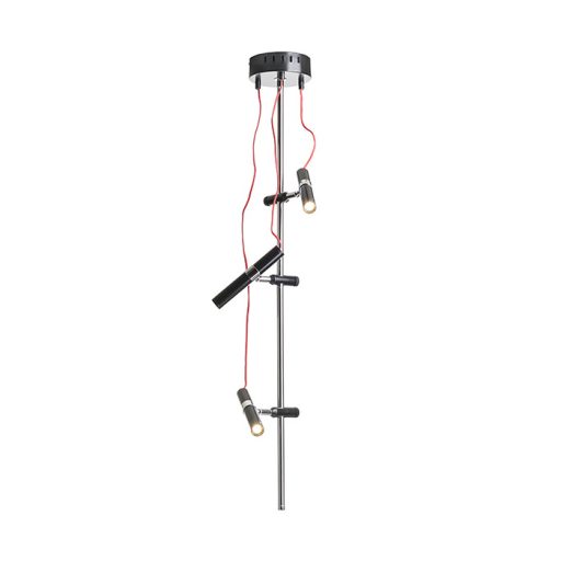 RENDL R12460 VIPER LED Outlet, fekete króm