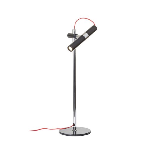 RENDL R12462 VIPER LED asztali lámpa, dolgozólámpa fekete króm