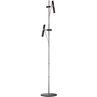   RENDL R12463 VIPER LED állólámpa, olvasáshoz fekete króm