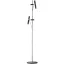 VIPER FL  fekete króm 230V LED 2x3W 60°  3000K