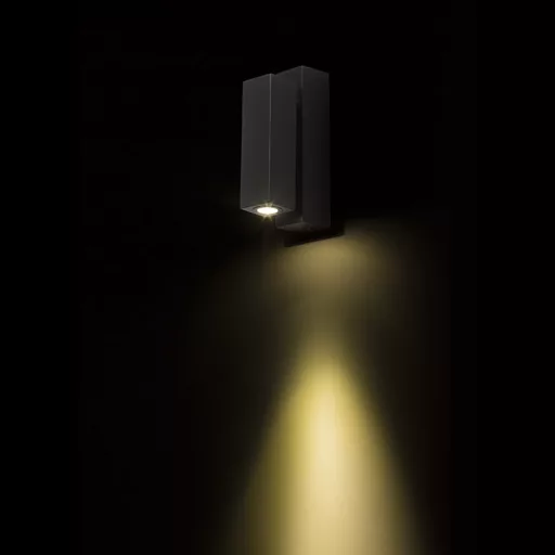 FADO I nástěnná černá 230V LED 3W 45° 4000K