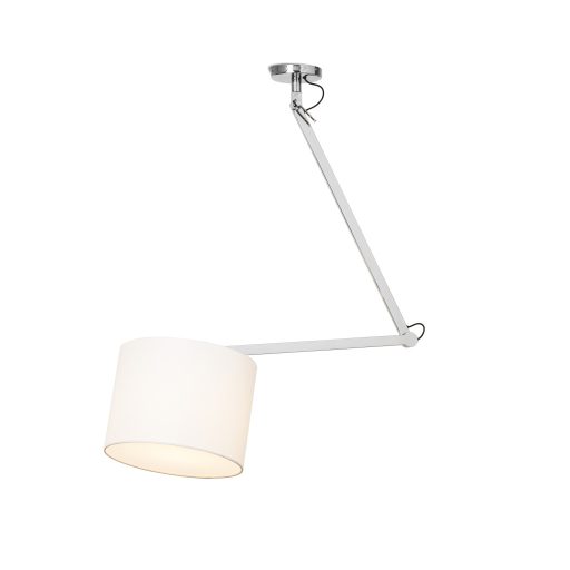 RENDL R12479 MADISON függőlámpatest, állítható fehér króm