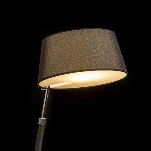 RENDL R12486 RITZY asztali lámpa, dekoratív fekete króm