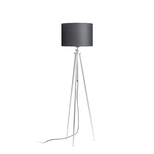GARDETTE állólámpa fekete alumínium 230V LED E27 15W