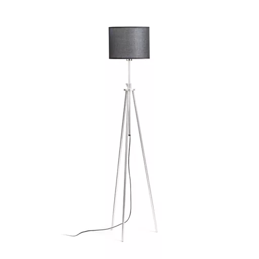 GARDETTE állólámpa fekete alumínium 230V LED E27 15W
