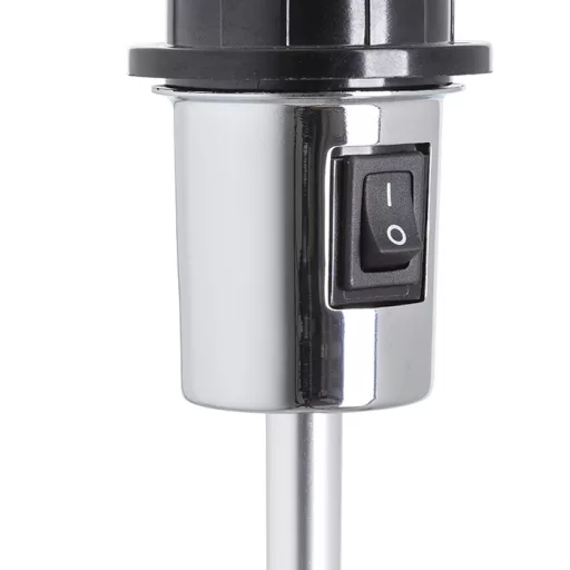 GARDETTE állólámpa fekete alumínium 230V LED E27 15W