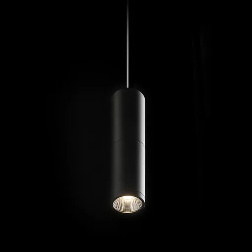 BOGARD závěsná matná černá 230V LED 5W 40° 3000K