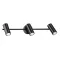 BOGARD III nástěnná matná černá 230V LED 3x5W 40° 3000K