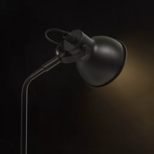 ROSITA asztali lámpa fekete/aranysárga  230V LED GU10 9W