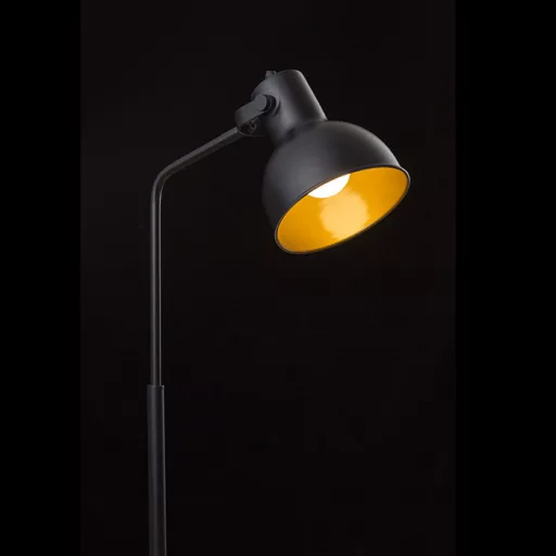 ROSITA állólámpa fekete/aranysárga  230V LED E27 11W