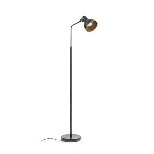 ROSITA állólámpa fekete/aranysárga  230V LED E27 11W