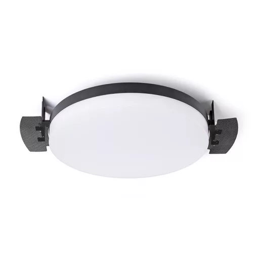 COIMBRA süllyesztett lámpa fekete 230V LED 24W 3000K