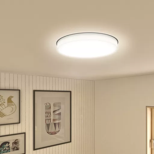 COIMBRA süllyesztett lámpa fekete 230V LED 24W 3000K