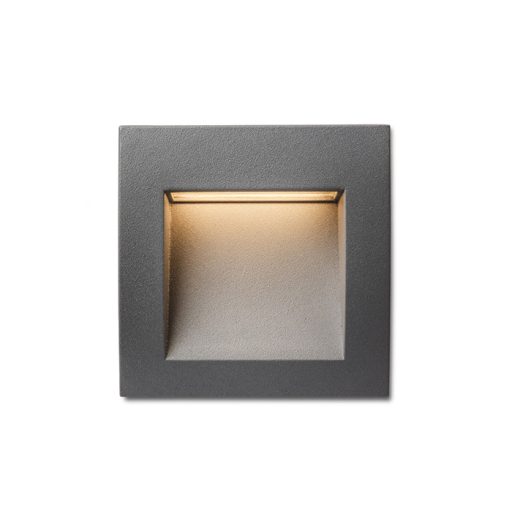 RENDL R12534 GORDIQ LED kültéri lámpa, falba süllyesztett IP65 antracit