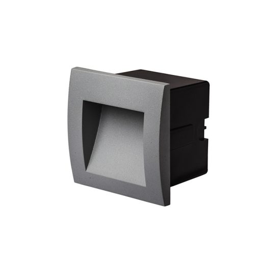 RENDL R12534 GORDIQ LED kültéri lámpa, falba süllyesztett IP65 antracit