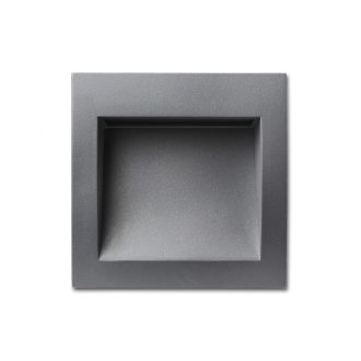   RENDL R12536 GORDIQ LED kültéri lámpa, falba süllyesztett IP65 antracit
