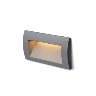   RENDL R12538 GORDIQ LED kültéri lámpa, falba süllyesztett IP65 antracit