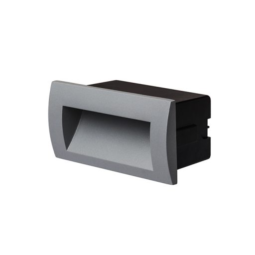 RENDL R12538 GORDIQ LED kültéri lámpa, falba süllyesztett IP65 antracit