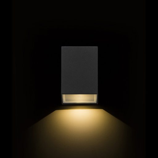 RENDL R12553 PEKKO LED kültéri lámpa, fel-le világító IP54 fekete