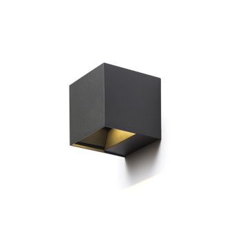   RENDL R12557 CARRE LED kültéri lámpa, fel-le világító IP54 antracit