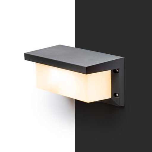 RENDL R12561 HIDE kültéri lámpa, szögletes fali IP54 antracit