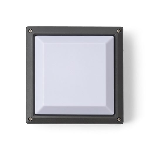RENDL R12564 DELTA kültéri lámpa, szögletes fali IP54 antracit