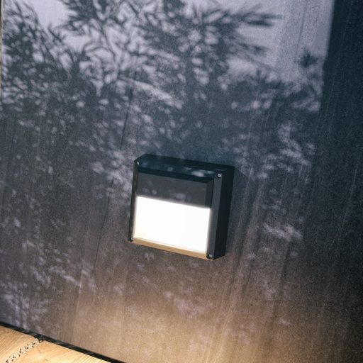 RENDL R12565 DELTA kültéri lámpa, szögletes fali IP54 antracit
