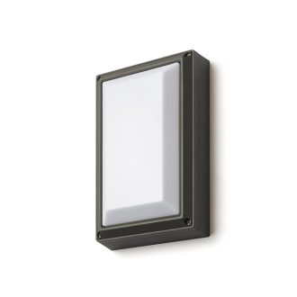   RENDL R12567 DELTA kültéri lámpa, szögletes fali IP54 antracit