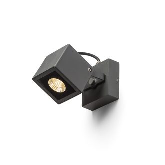   RENDL R12578 BORA LED kültéri lámpa, fali irányított fényű IP54 antracit