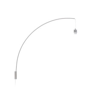 RENDL R12654 BEND lámpabúra, talapzat/alj matt nikkel