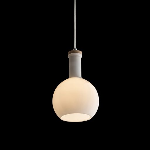RENDL R12664 PULIRE függőlámpatest, üveg opálüveg/fa/króm