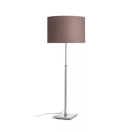 EDIKA asztali lámpa barna matt nikkel 230V LED E27 15W