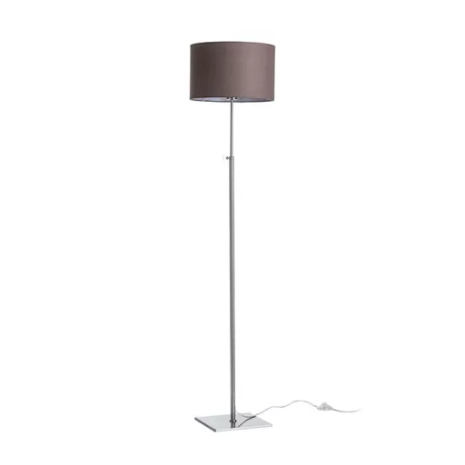 EDIKA állólámpa barna matt nikkel 230V LED E27 15W
