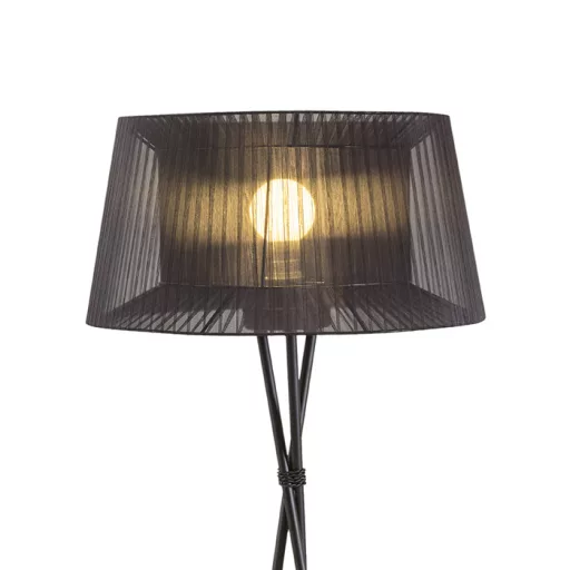 BOULOGNE állólámpa fekete  230V LED E27 15W