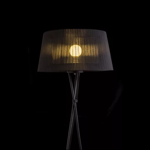 BOULOGNE állólámpa fekete  230V LED E27 15W