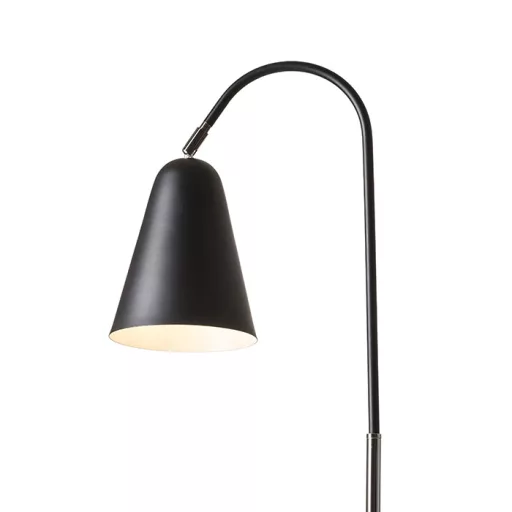 GARBO stolní černá chrom 230V LED E27 15W