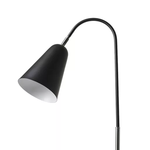 GARBO stolní černá chrom 230V LED E27 15W