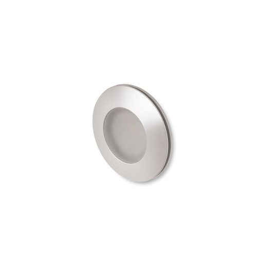RENDL R12685 CLUB LED kültéri lámpa, falba süllyesztett IP54 ezüstszürke