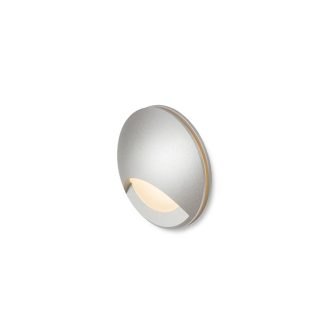   RENDL R12686 CLUB LED kültéri lámpa, falba süllyesztett IP54 ezüstszürke